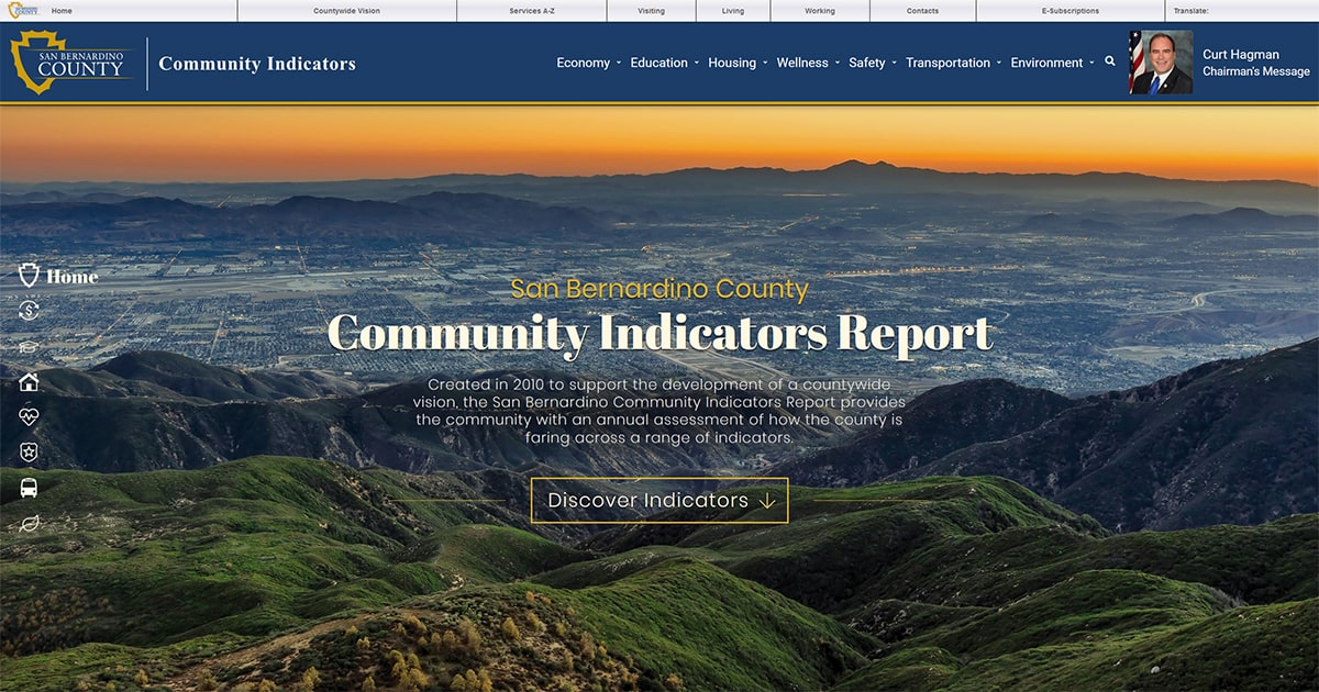 County Profile - San Bernardino County Community Indicators